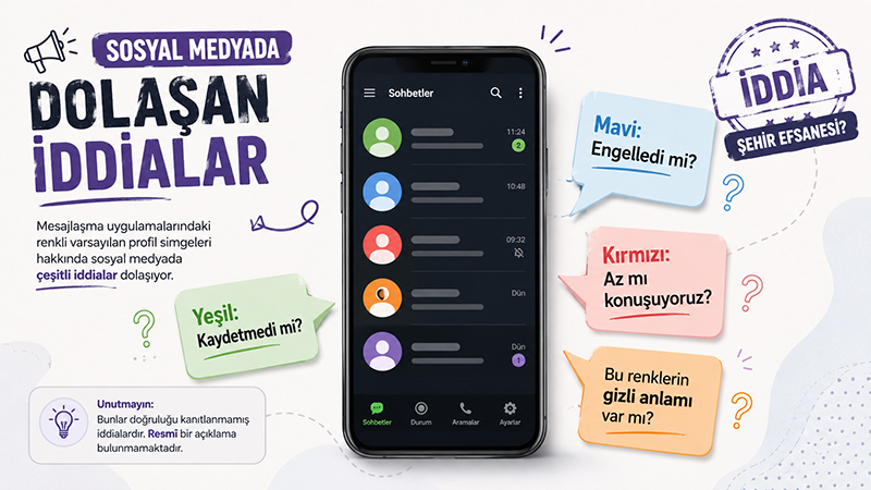 WhatsApp Profil Fotoğrafı Olmayan Kişilerin Renkleri Ne Anlama Geliyor